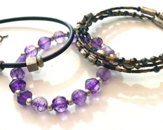 Three Bangle Bracelets
