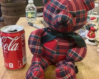 AWESOME PRIMITIVE TEDDY BEAR, Hand Made
