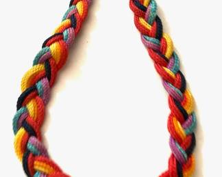 Colorful Woven Necklace
