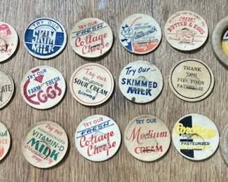 Exceptional Variety of MILK BOTTLE CAPS
