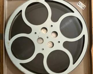 Full Length Video Film Reel Labeled "Gasoline Alley"
