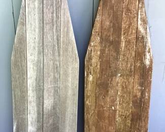 Two (2) Old Ironing Boards
