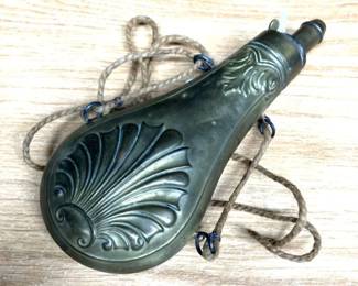 Brass Powder Horn
