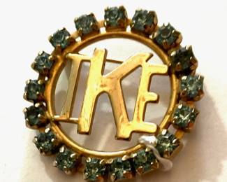 Vintage IKE Pin
