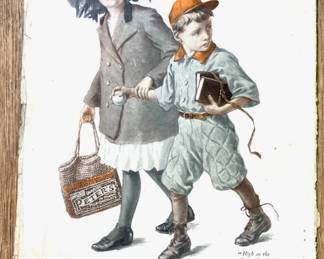 Frameable Advertisement for "PETER'S MILK CHOCOLATE"
