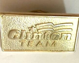 Bill Clinton Presidential Team Pin
