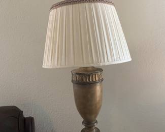 Long brass lamp 