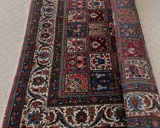 12 1/2 ft x 8 1/2 ft Handmade Persian Rug 