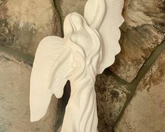 Large Haeger Pottery Angel