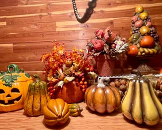 Fall and Halloween Decor