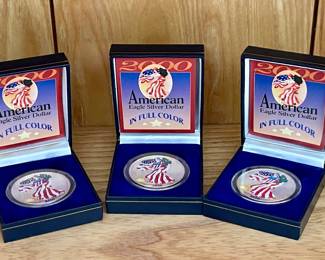 Silver Eagle Dollars