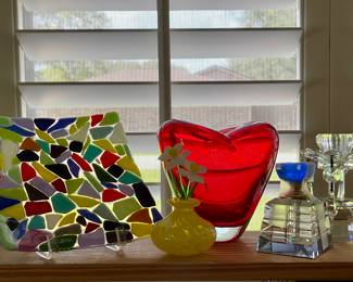 Artglass Vases, Artglass Perfume