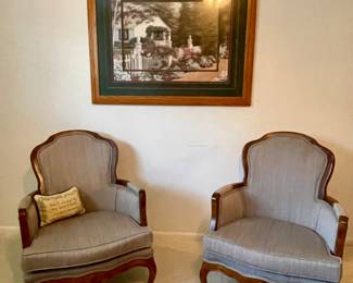 Matching Armchairs, Framed Print
