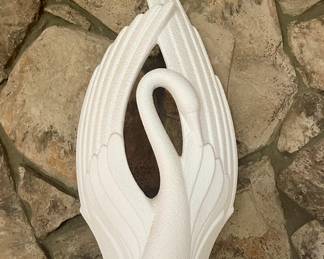 Large Haeger Pottery Swan
