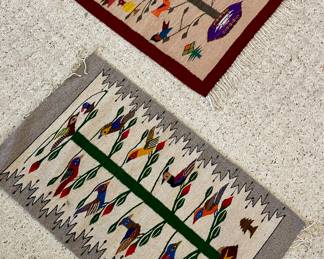 Navajo Dhurrie Tree of Life Rugs 
