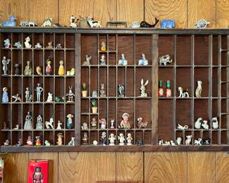 Antique Printer Drawer, Miniatures