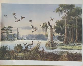 Pete Sublett & Co Oil Patch Art Series Print by Mark Storm