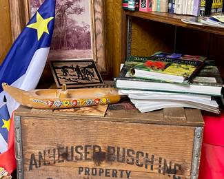 Vintage Anheuser Busch Crate