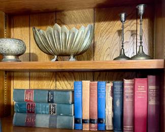 Brass Decor, Vintage Books