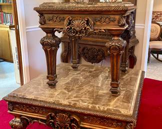 Ashley Furniture Casa Mollino Marble-top Coffee and End Tables