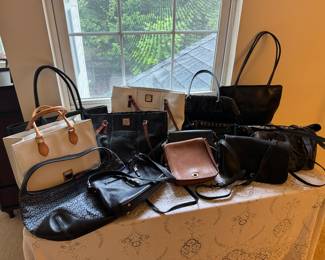 Collection of Dooney & Bourke Handbags