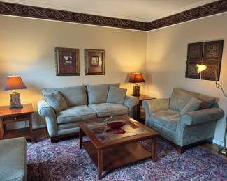 Stanley Furniture Case Goods & Craftmaster Microsuede Upholstered Goods