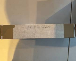 Fleer 1982 Baseball Card Complete Set