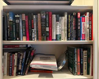 Large Collection of Books about Baseball