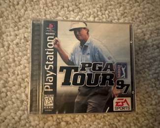 Playstation Game Console "PGA Tour 97" Video Game
