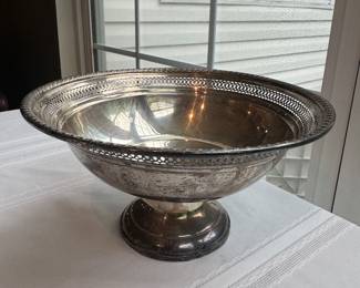 Gruen Weighted Sterling Silver Compote Bowl