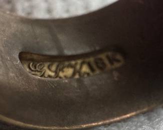 18K Gold Wedding Band