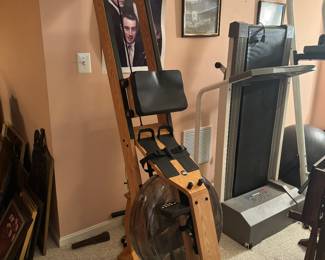 WaterRower Oak Rowing Machine with Series IV Performance Monitor