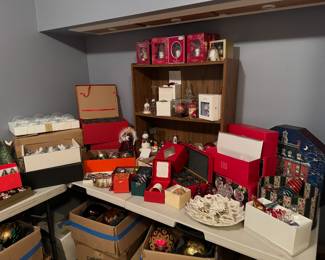 Tons of Holiday Decorations