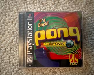 Playstation Game Console "Pong" Video Game