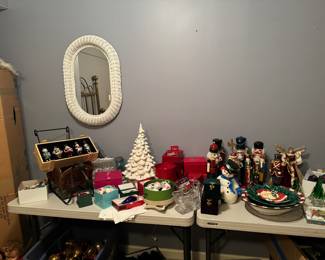 Tons of Holiday Decorations