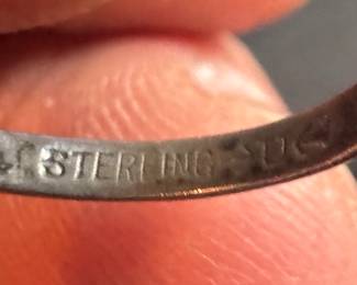 Sterling Silver with Black Onyx Ring