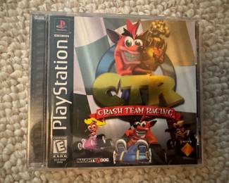 Playstation Game Console "Crash Team Racing" Video Game