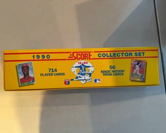 Score 1990 Baseball Card Complete Set