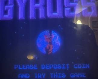 Konami 1983 Centuri Gyruss Arcade Game (Working Condition)