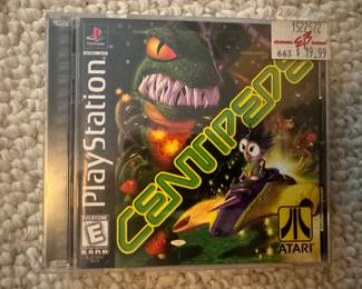 Playstation Game Console "Centipede" Video Game