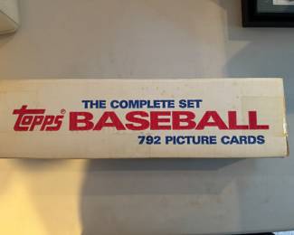 Topps 1987 Baseball Card Complete Set