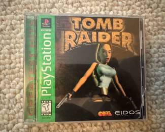Playstation Game Console "Tomb Raider" Video Game