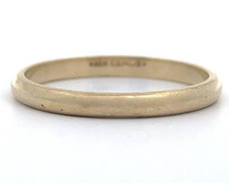 2mm Classic Slim Band in Yellow Gold