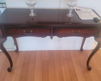 Two drawer table