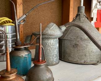 Vintage Oil Cans