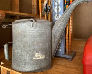 Galvanized Water Can 