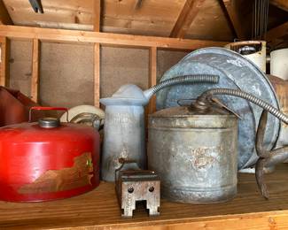 Gas and Oil Cans 