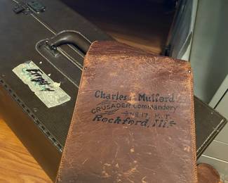 Masonic Memorabilia  Sword Carrying Case of Charles Mulford 