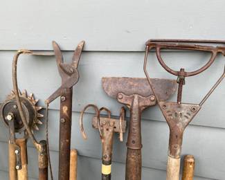 Antique Yard Tools
