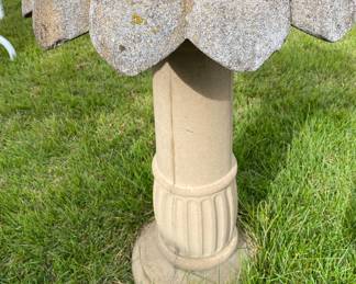 Concrete Bird Bath